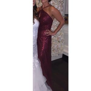 Mori Lee sequin dress